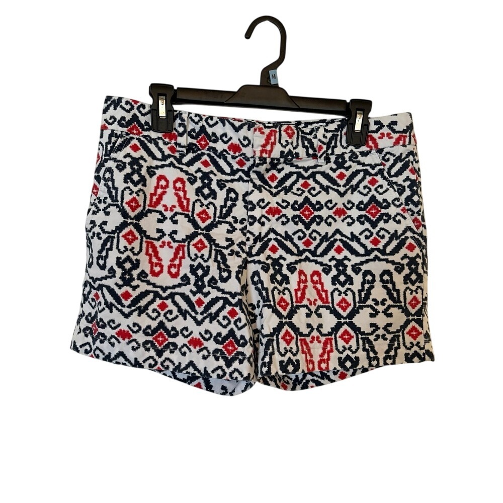 Tommy Hilfiger Women's Shorts‎ Sz 6 Ikat Geometric Print